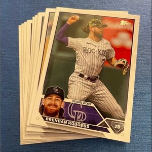 Topps Colorado Rockies Baseball Bundle